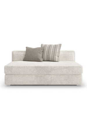 Cream Minimalist Sectional Sofa | Caracole Unity | Oroa.com