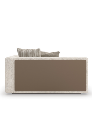 Cream Minimalist Sectional Sofa | Caracole Unity | Oroa.com