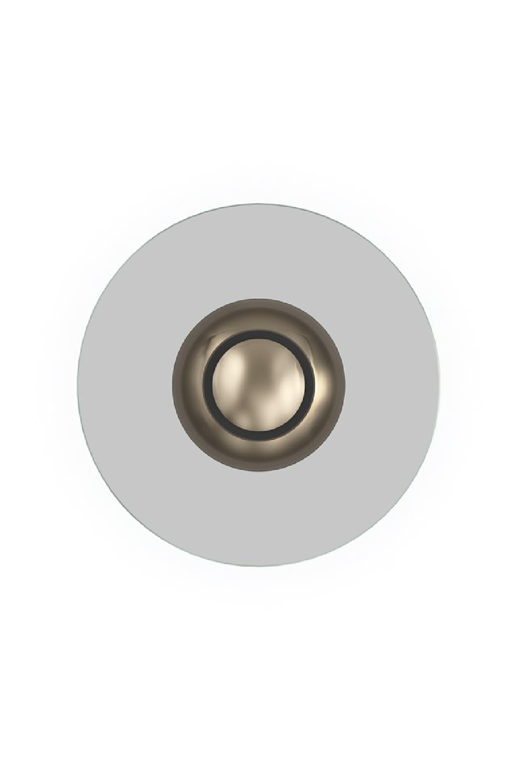 Bronze Sculpture Base Side Table | Caracole Dissonance | Oroa.com