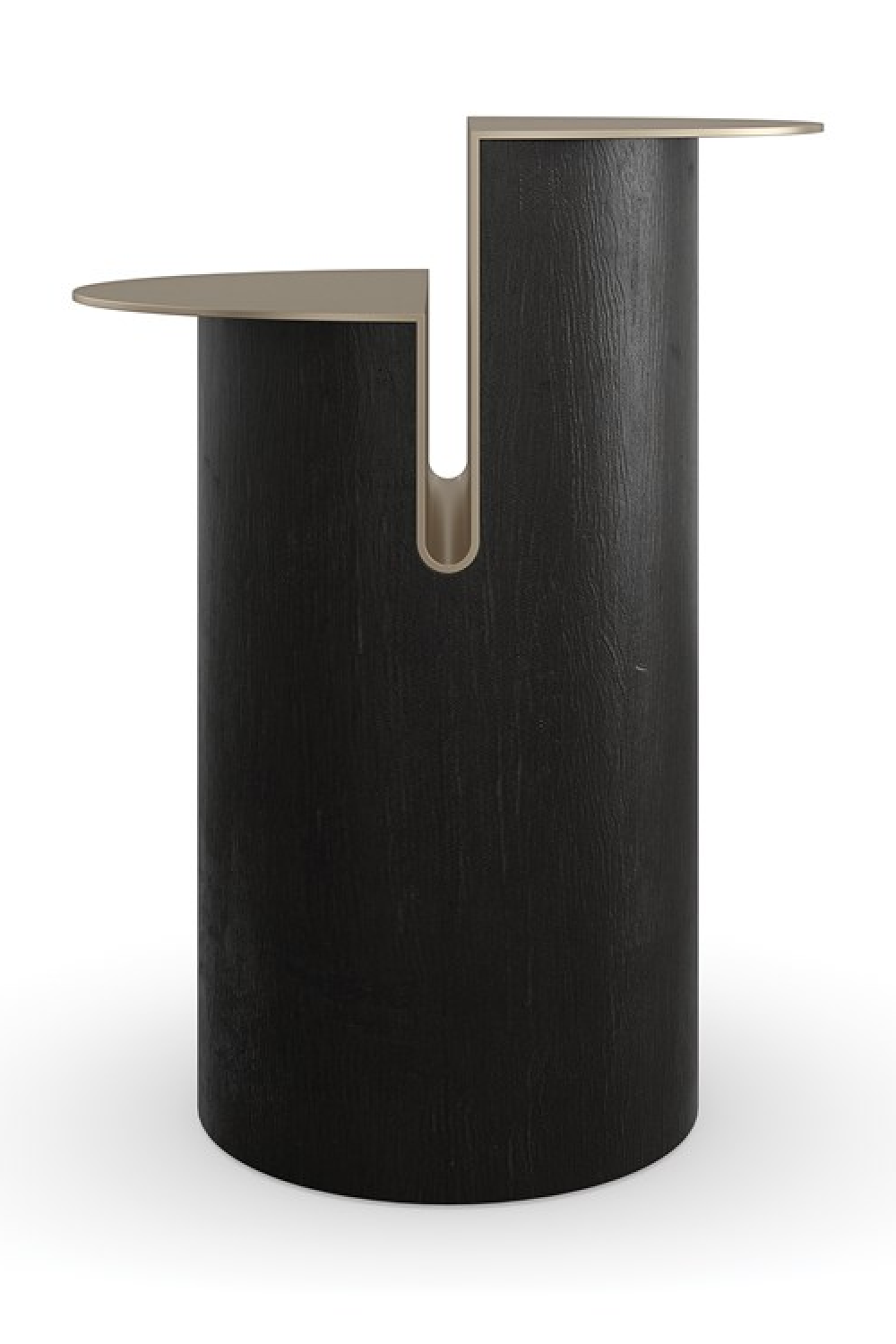 Bronze Split-Top Side Table | Caracole Discord | Oroa.com
