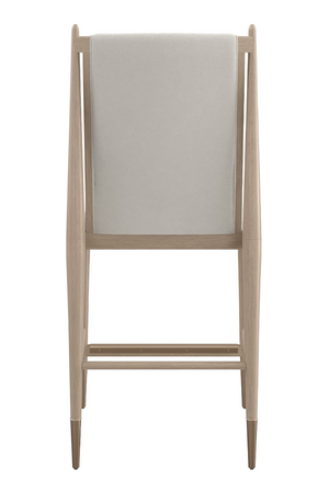 Ivory Bouclé Counter Stool | Caracole Unity | Oroa.com