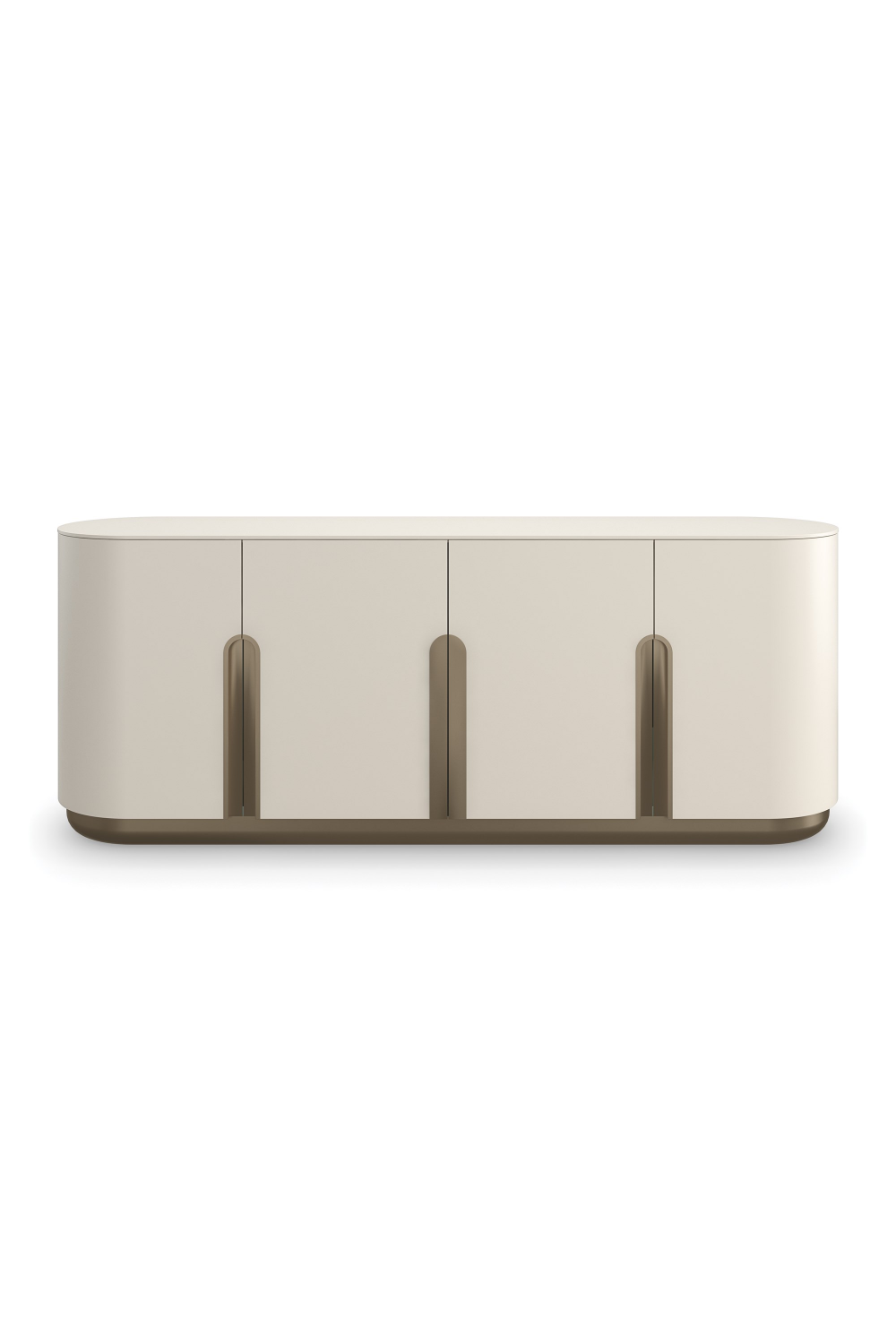 Bronze Hardware 4-Door Sideboard | Caracole Tangier | Oroa.com