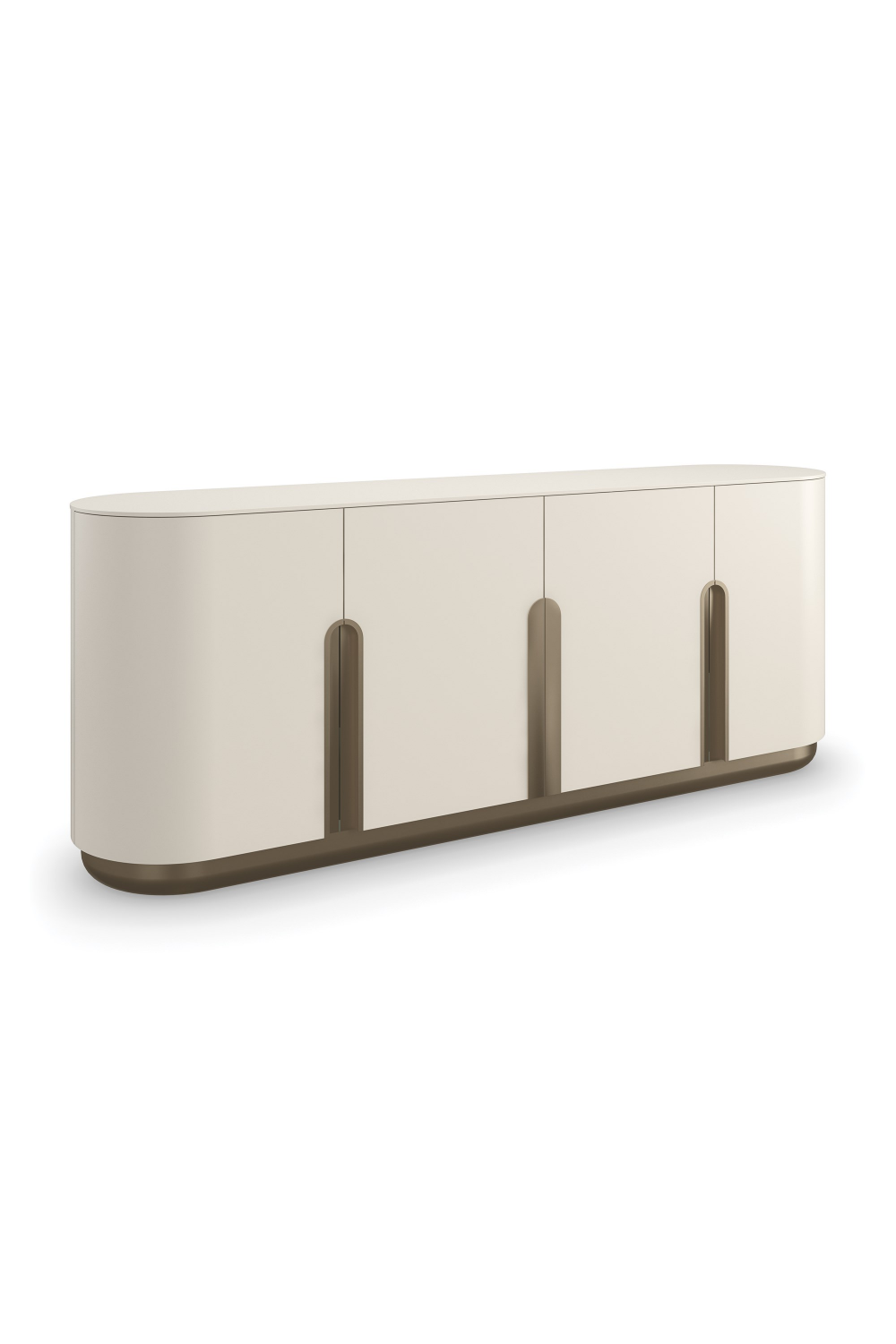 Bronze Hardware 4-Door Sideboard | Caracole Tangier | Oroa.com
