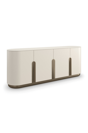 Bronze Hardware 4-Door Sideboard | Caracole Tangier | Oroa.com