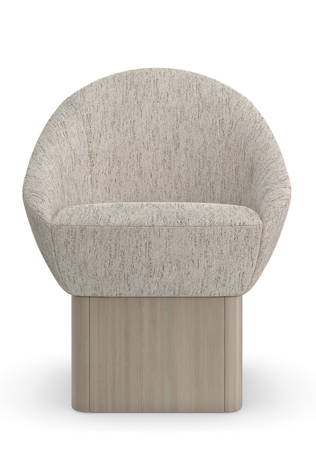 Upholstered Swivel Dining Chair | Caracole Palma | Oroa.com