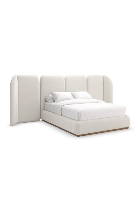 White Upholstered Bed | Caracole Malta | Oroa.com