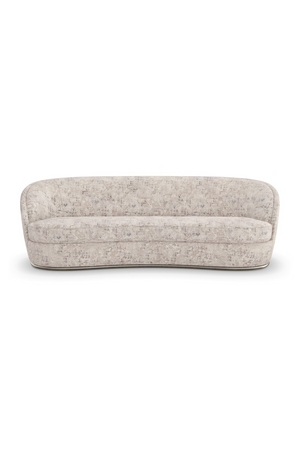 Organic-Shaped Chenille Sofa | Caracole Nebula | Oroa.com