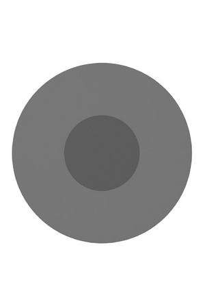 Round Gray Glass Dining Table | Caracole Orbit | Oroa.com