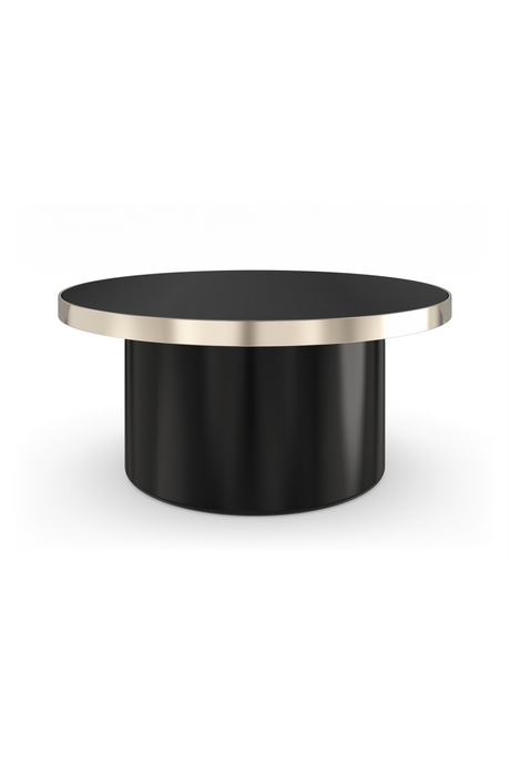 Black Round Coffee Table | Caracole Umbra | Oroa.com