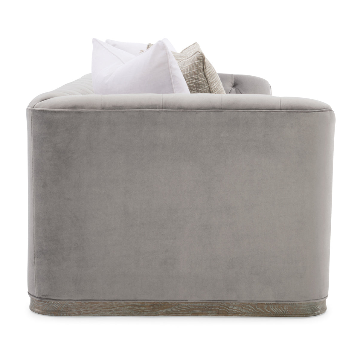   Gray Tufted Sofa | Oroa.com