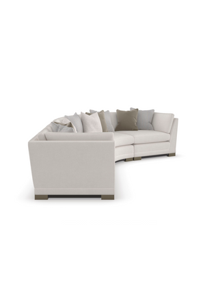 Modern Chenille Modular Sofa | Caracole Deep Retreat | Oroa.com