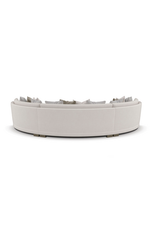 Modern Chenille Modular Sofa | Caracole Deep Retreat | Oroa.com