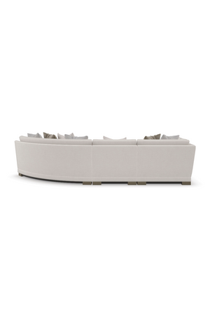 Modern Chenille Modular Sofa | Caracole Deep Retreat | Oroa.com