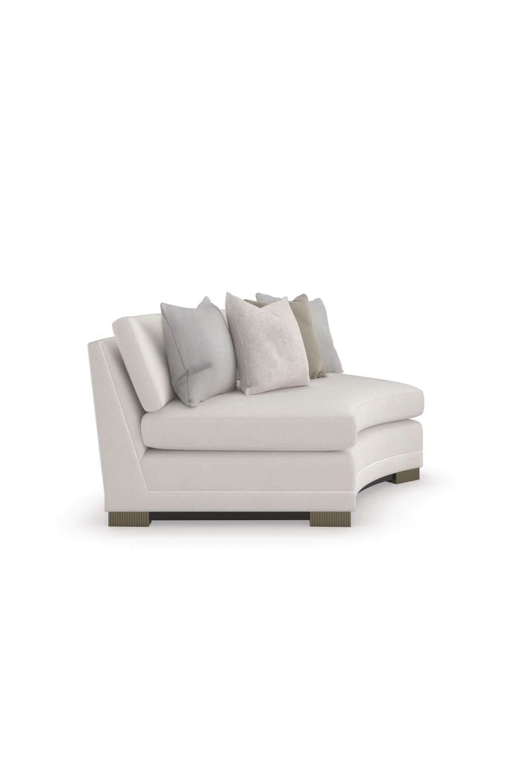 Modern Chenille Modular Sofa | Caracole Deep Retreat | Oroa.com