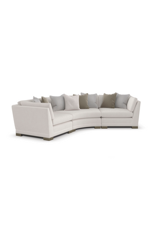 Modern Chenille Modular Sofa | Caracole Deep Retreat | Oroa.com
