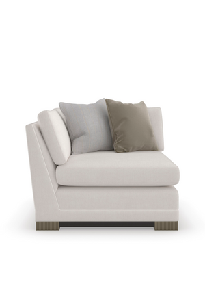 Modern Chenille Modular Sofa | Caracole Deep Retreat | Oroa.com