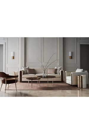 Cream Velvet Sofa | Caracole Dimitri | Oroa.com