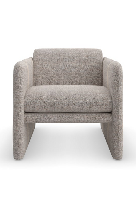 Taupe Lounge Armchair | Caracole Cigar Club | Oroa.com