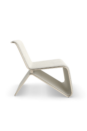Modern Sculptural Lounge Chair | Caracole Parallax | Oroa.com