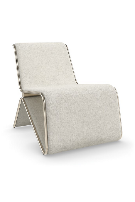 Modern Sculptural Lounge Chair | Caracole Parallax | Oroa.com