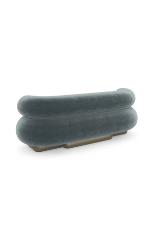 Bean-Shaped Velvet Sofa | Caracole Lagoon | Oroa.com