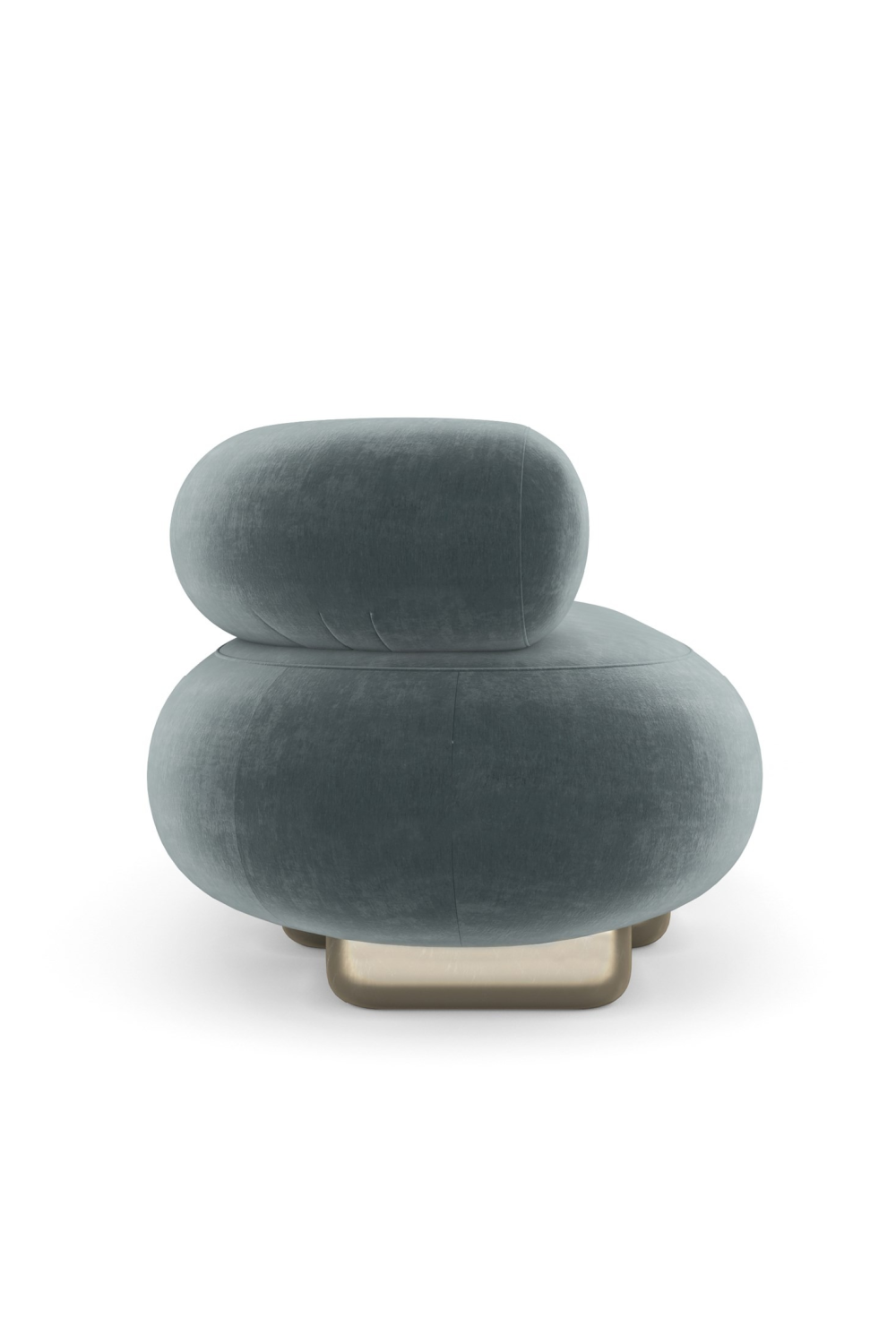 Bean-Shaped Velvet Sofa | Caracole Lagoon | Oroa.com