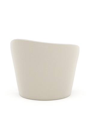 White Modern Swivel Chair | Caracole Quasi | Oroa.com
