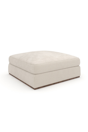 Upholstered Square Ottoman | Caracole Bello | Oroa.com