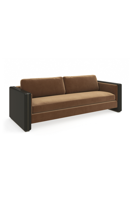 Brown Upholstered Sofa | Caracole Gelee | Oroa.com