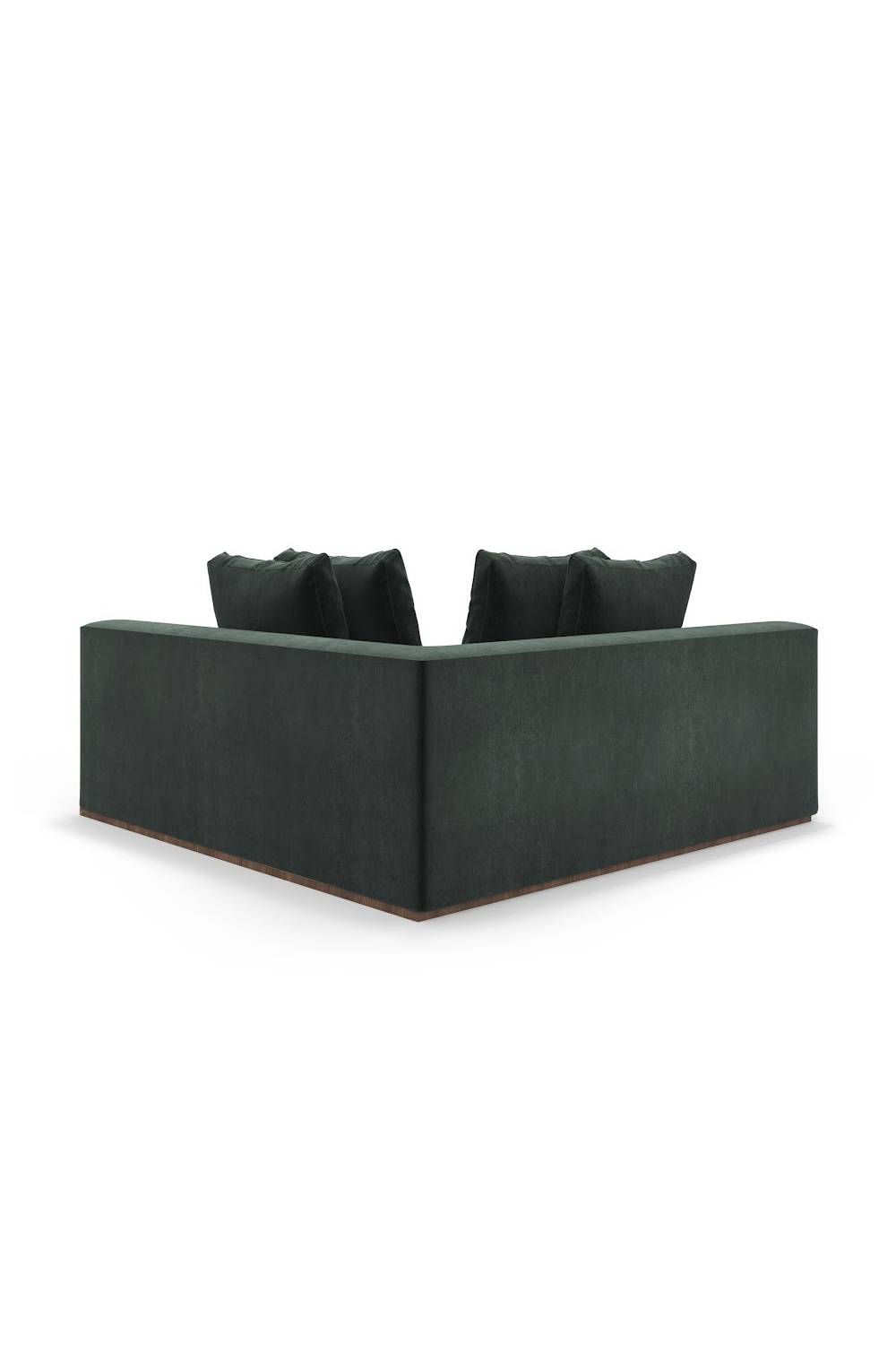 Black Upholstered Modular Sofa | Caracole Bello | Oroa.com