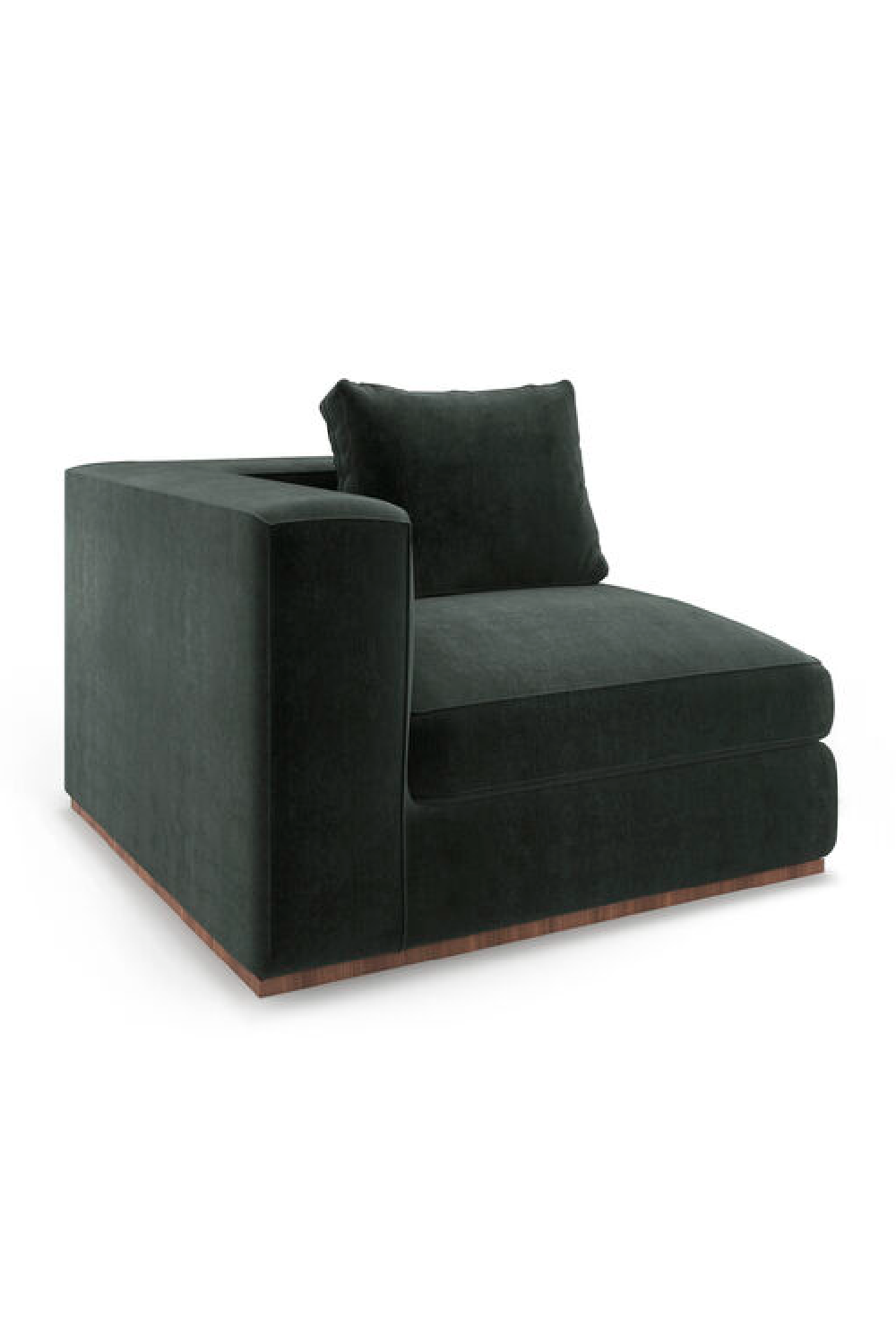 Black Upholstered Modular Sofa | Caracole Bello | Oroa.com
