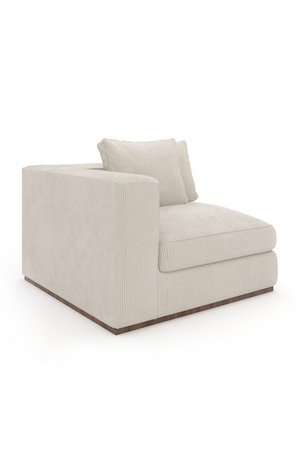 White Upholstered Modular Sofa | Caracole Bello | Oroa.com