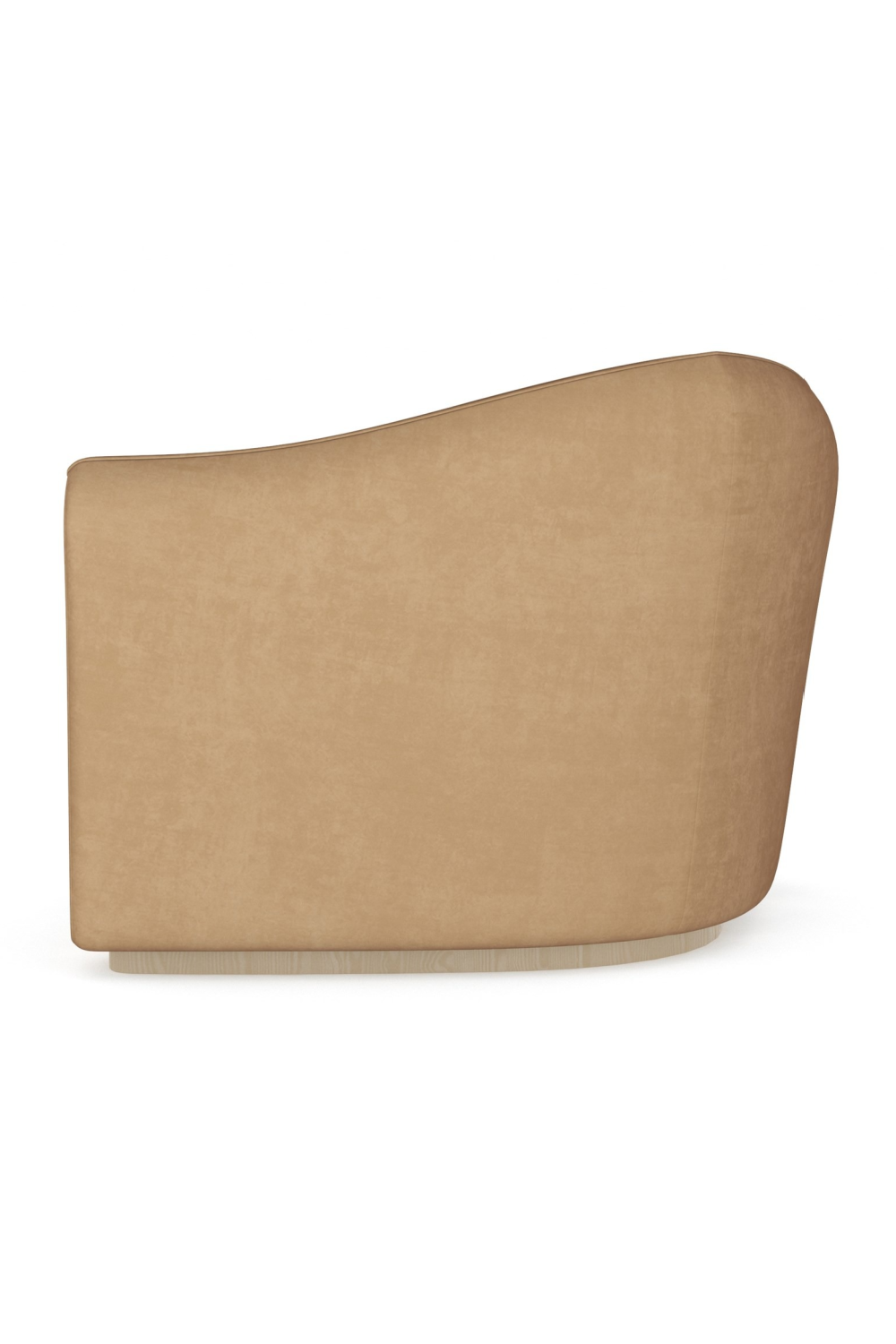 Brown Velvet Wedge Sofa | Caracole Kalahari | Oroa.com
