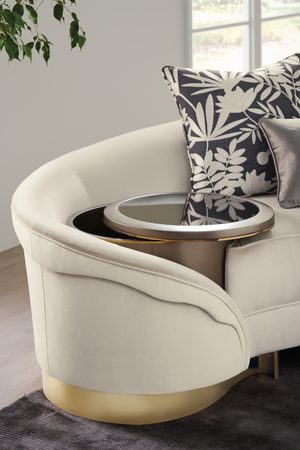 Curved Modern Sectional Sofa | Caracole Grand Opening | Oroa.com