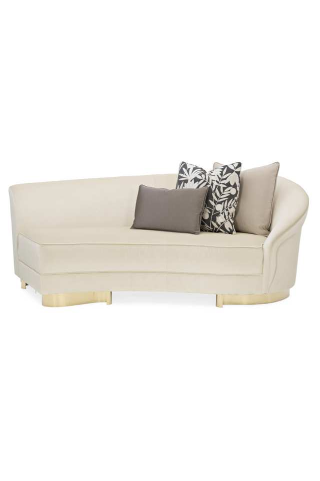 Curved Modern Sectional Sofa | Caracole Grand Opening | Oroa.com