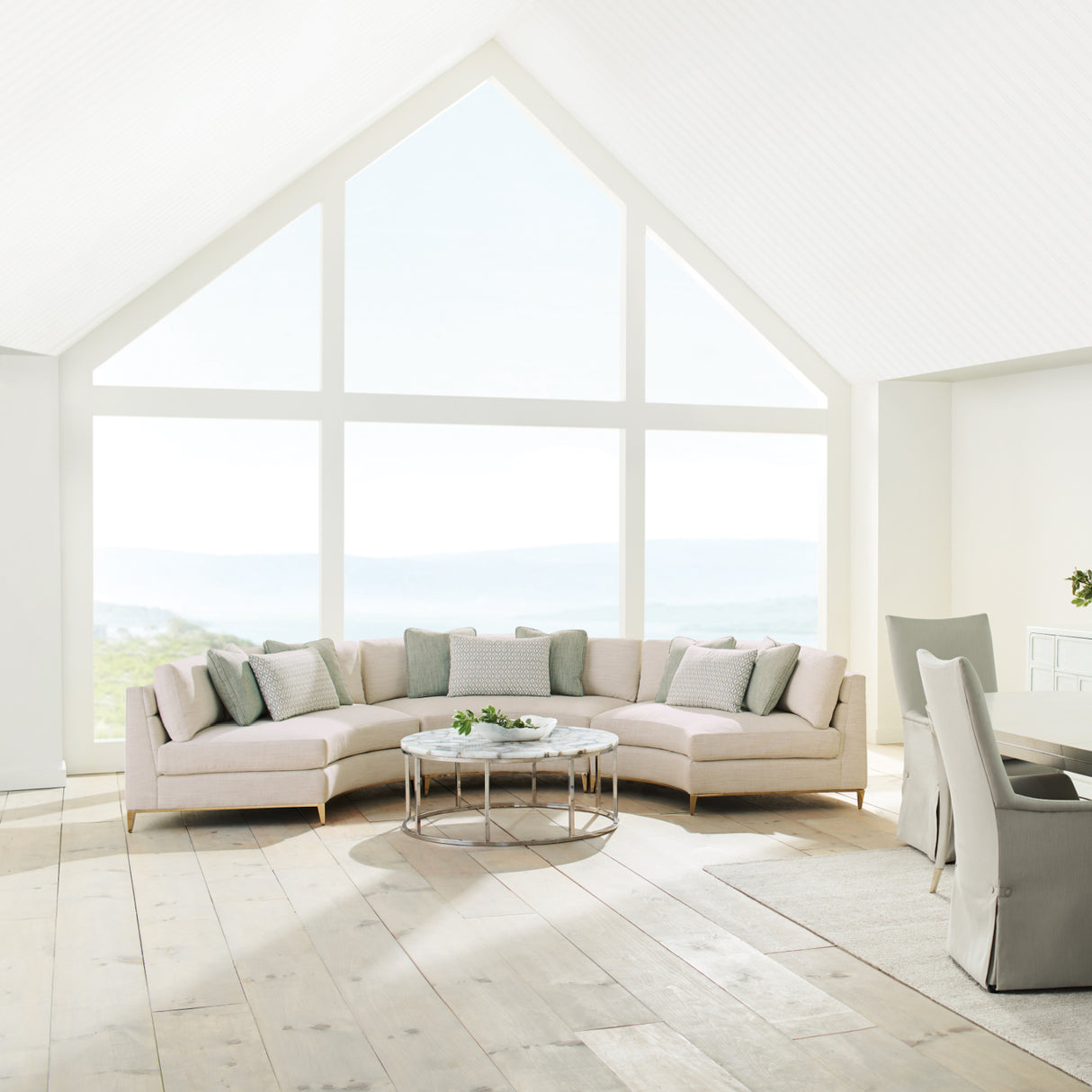   Wavy Quilted Sectional Sofa | Oroa.com