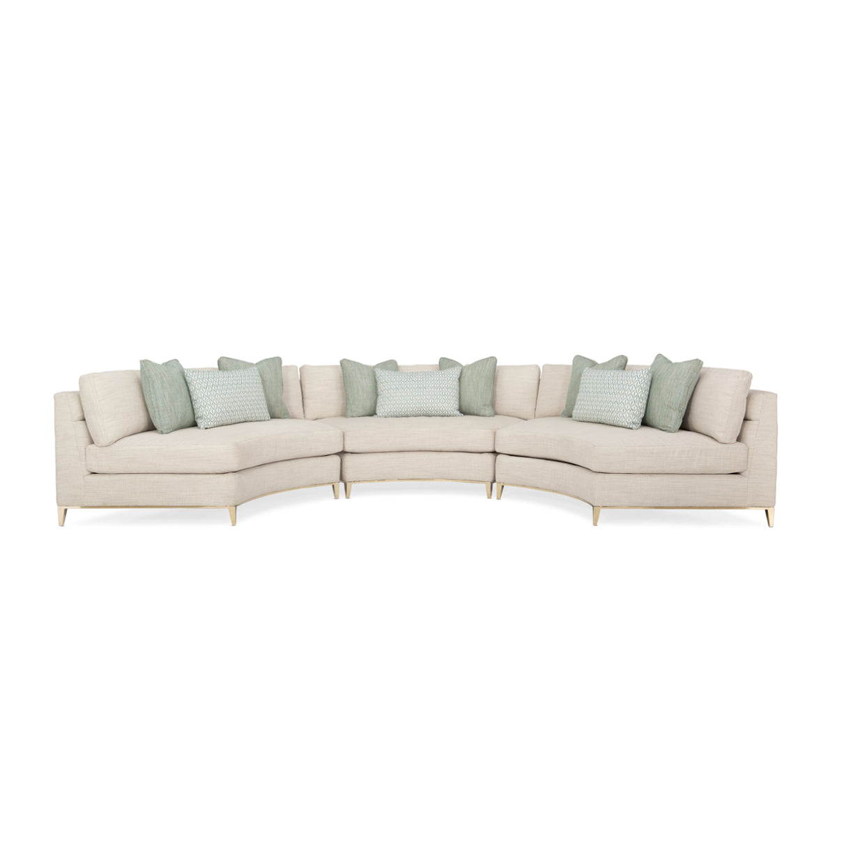   Wavy Quilted Sectional Sofa | Oroa.com