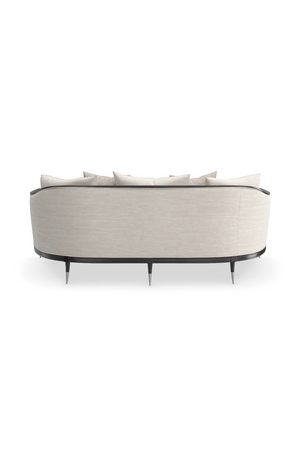 Ivory Linen Sofa | Caracole Splash Of Flash