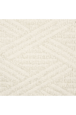 White Chenille Modular Chair | Caracole Lounge Around | Oroa.com