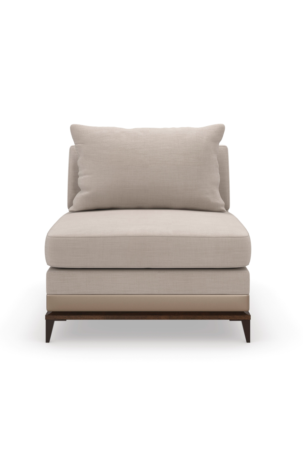 Taupe Modern Sectional Sofa | Caracole Archipelago | Oroa.com