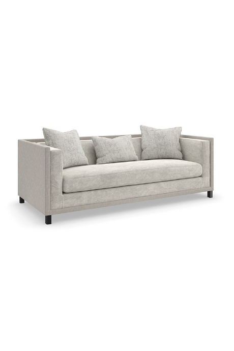 Light Gray Sofa | Caracole Tuxedo | Oroa.com