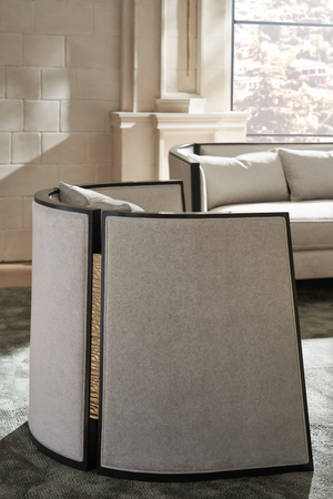 Three-Panneled Sofa | Caracole Cut Away | Oroa.com