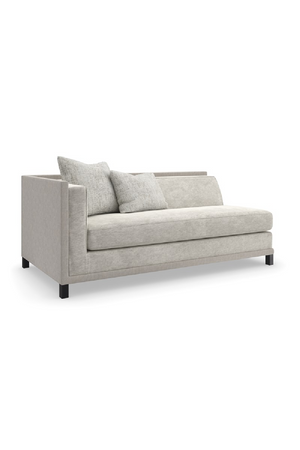 Light Gray Sectional Chair | Caracole Tuxedo | Oroa.com