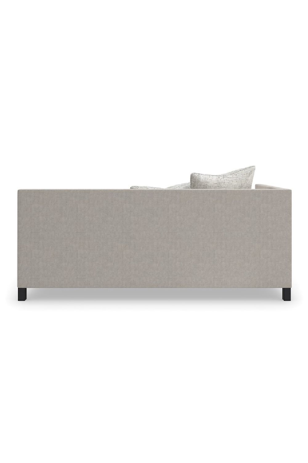 Light Gray Sectional Chair | Caracole Tuxedo | Oroa.com