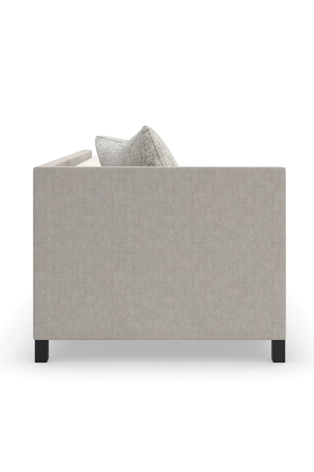 Light Gray Sectional Chair | Caracole Tuxedo | Oroa.com