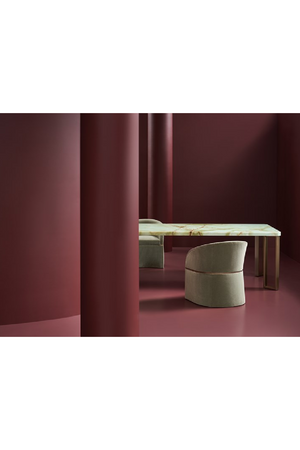 Curved Back Accent Chair | Caracole Dune | Oroa.com