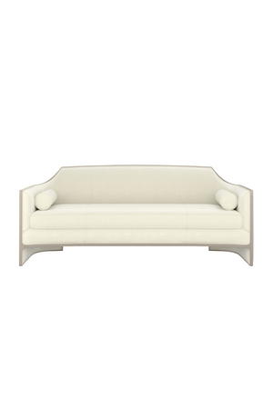 White Velvet Sofa | Caracole The Cat's Meow | Oroa.com