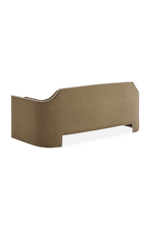 Velvet Angular Sofa | Caracole The Cat's Meow | Oroa.com