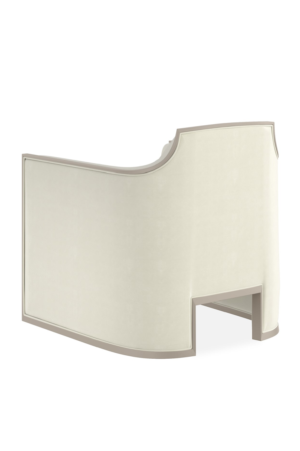 Velvet Upholstered Lounge Chair | Caracole The Cat's Meow | Oroa.com