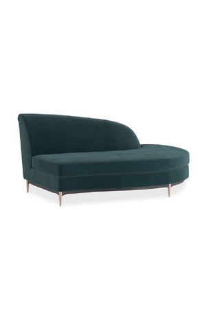 Green Velvet Sectional Sofa | Caracole Three's Company | Oroa.com